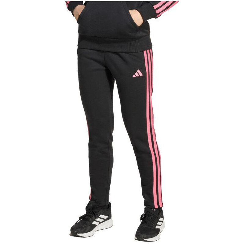 Dětské kalhoty Adidas Essentials černé JY5002