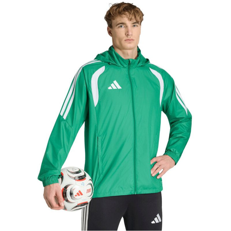 Pánská bunda adidas Tiro 26 League Windbreaker zelená JY9729