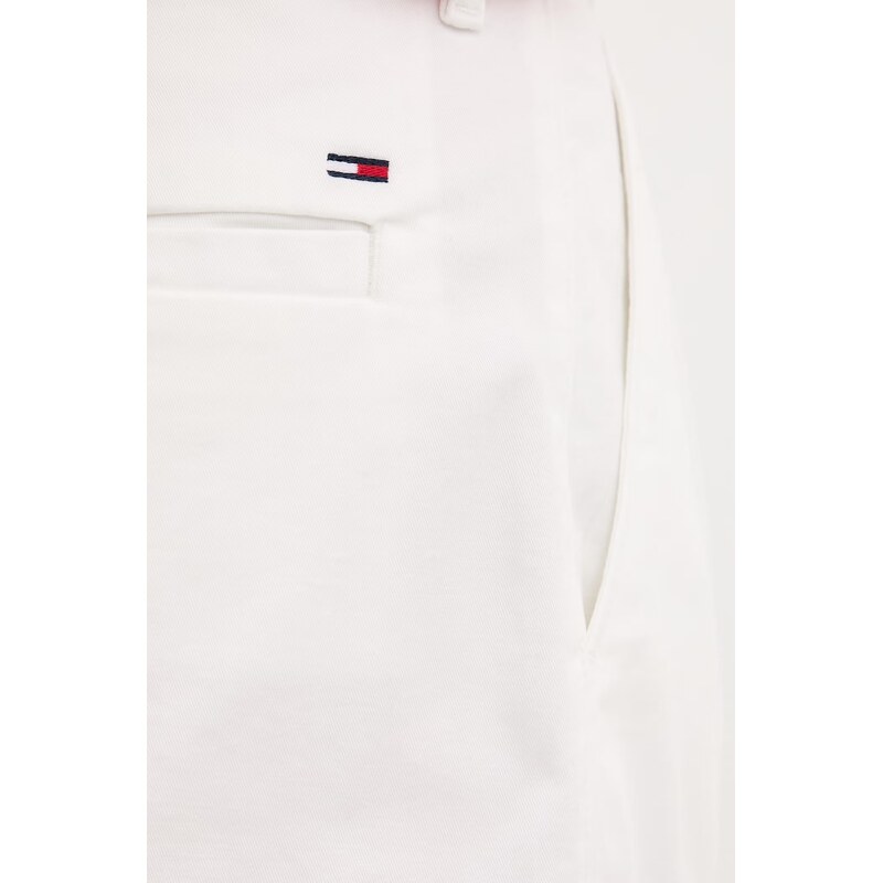 Tommy Jeans šortky dámské bavlněné s elastanem