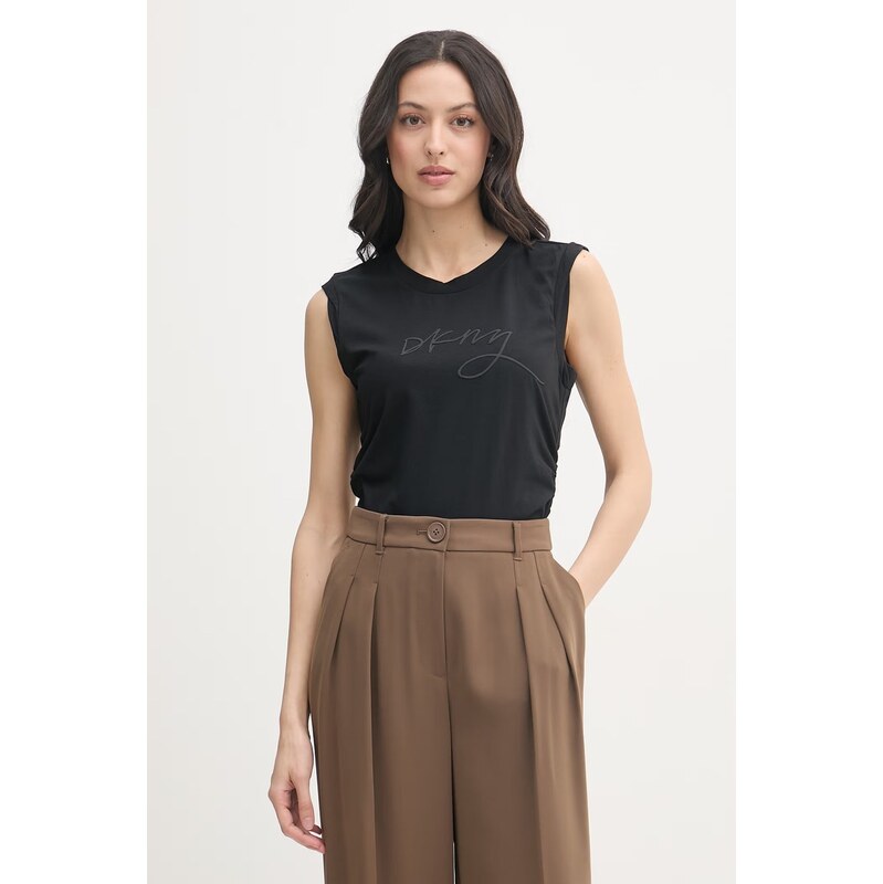 DKNY top dámský s bavlnou 114578271