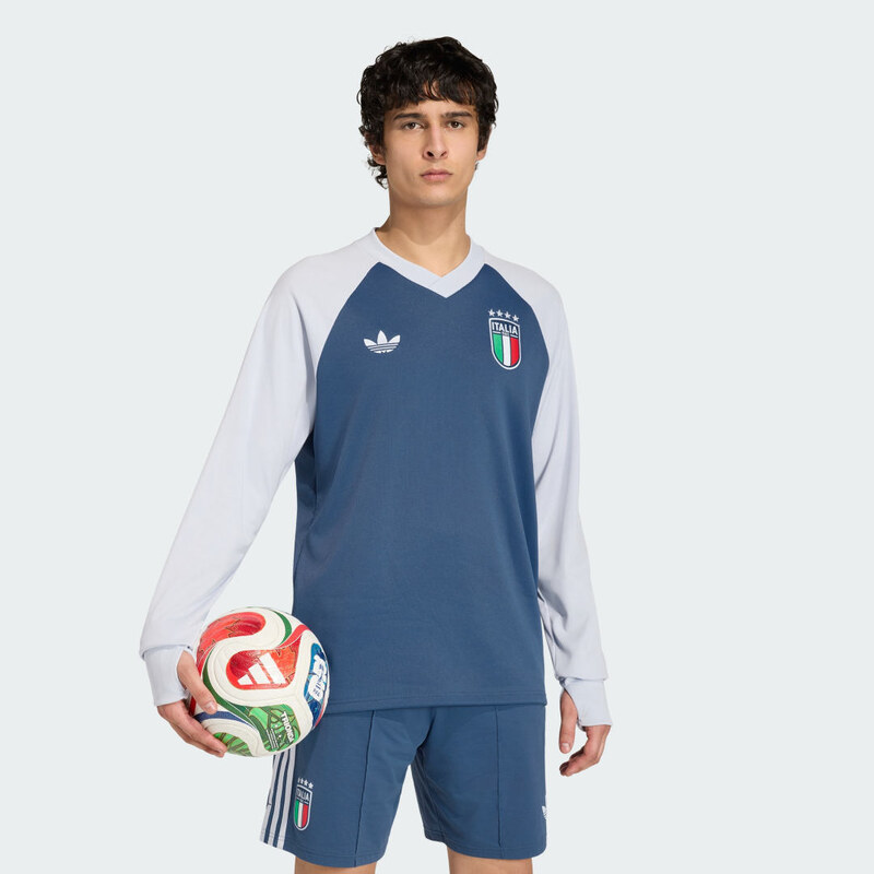 Adidas Venkovní předzápasový zahřívací top Itálie 26