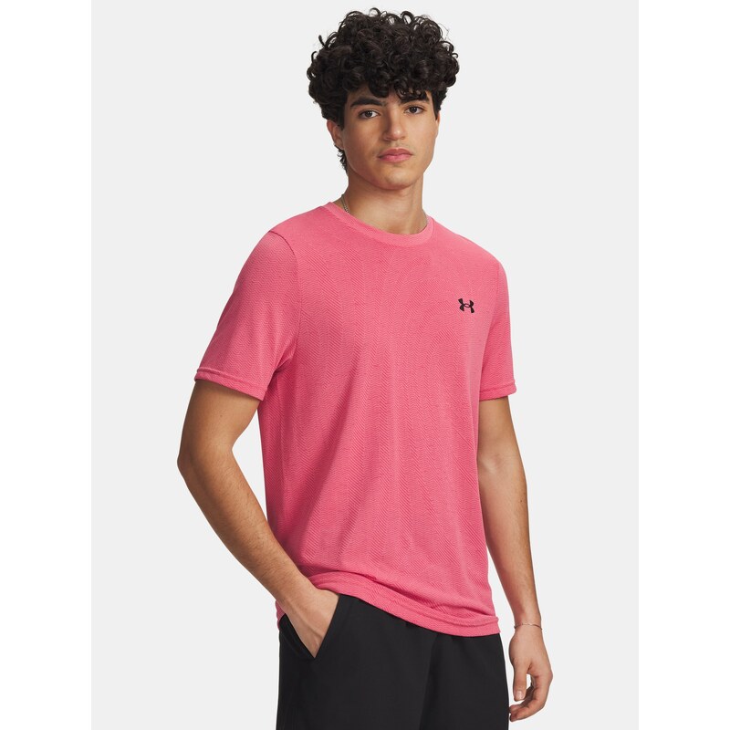 Triko Under Armour Vanish Seamless Novelty SS Man Pink