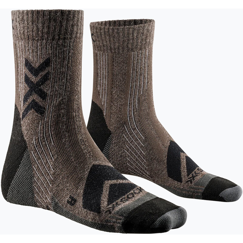 Ponožky X-Socks Hike Perform Merino Ankle brown/black 114586300