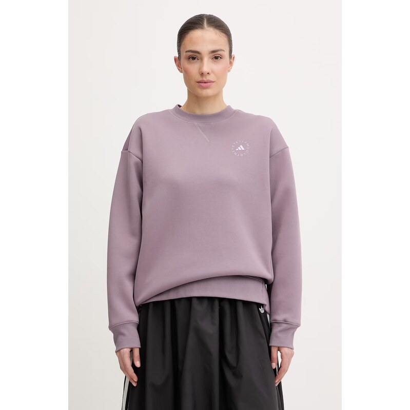 adidas by Stella McCartney mikina dámská s bavlnou