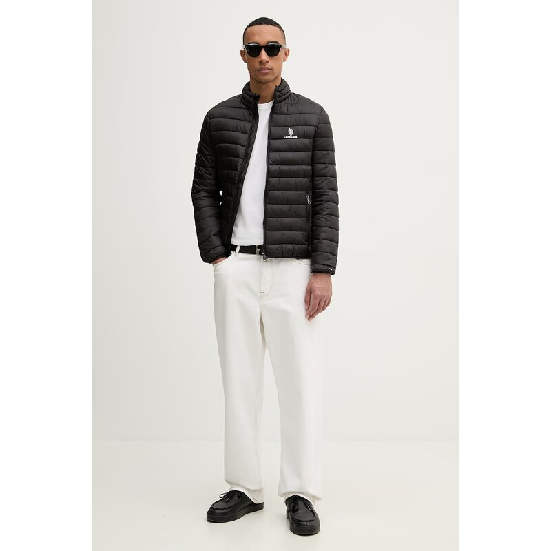U.S. Polo Assn. bunda pánská LIGHTWEIGHT BOUND QUILTED