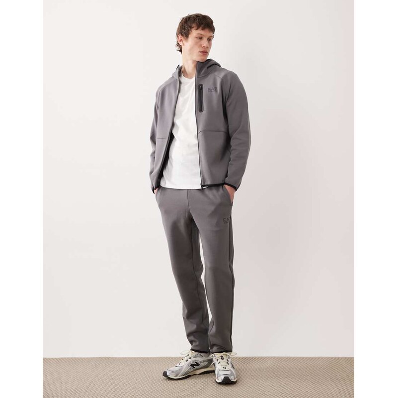 Armani EA7 joggers co-ord in grey
