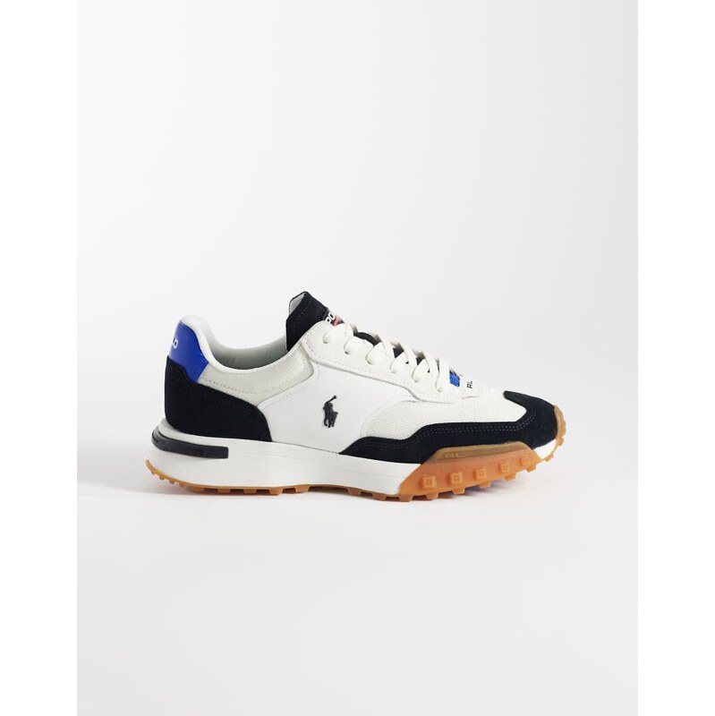 Polo Ralph Lauren Eldridge trainers in navy and grey