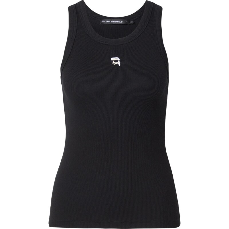 Karl Lagerfeld Top IKON černá / bílá