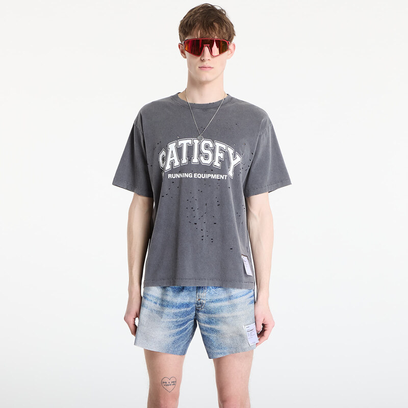 Tričko Satisfy MothTech T-Shirt Aged Black L