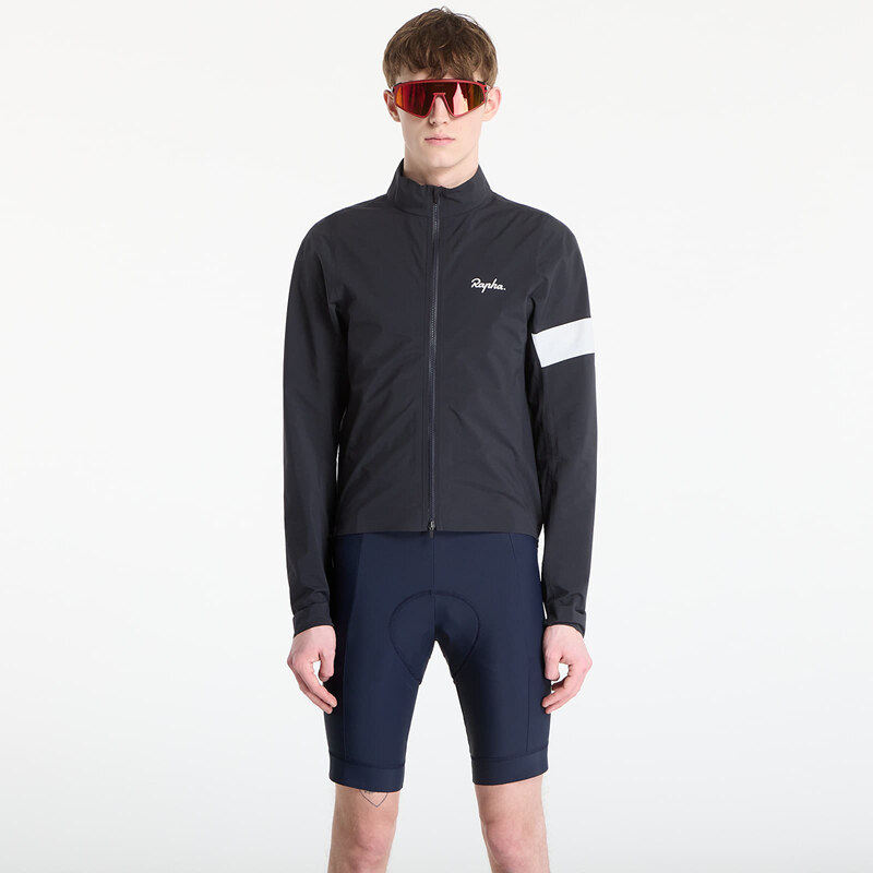 Bunda Rapha Mens Core Rain Jacket Black/ White L