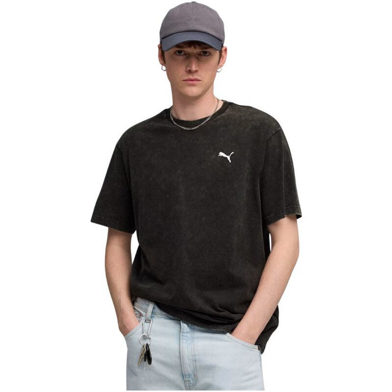 Puma Ess Elevated Relaxed Wash Tshirt M model 21281943 01 pánské