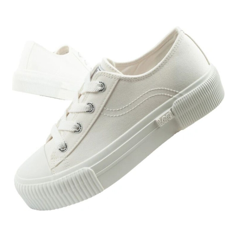 Lee dámské sportovní boty Isla trainers white platform comfortable 114587744