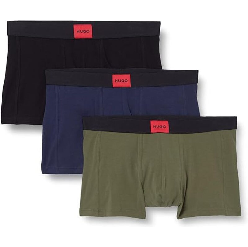 Pánské boxerky Hugo Trunk 3 Pak bavlněné spodní prádlo ve fitted