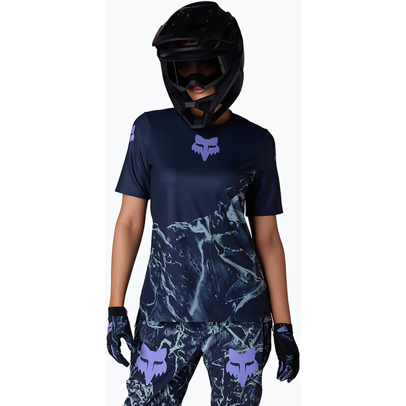 Dámský cyklistický dres Fox Racing Ranger Image Print arctic