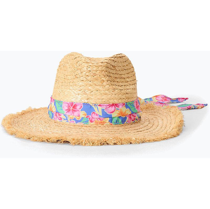 Dámský klobouk Rip Curl Mixed Straw Upf Panama natural