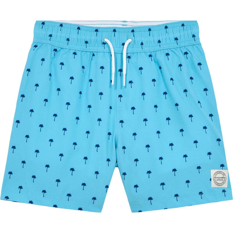 Abercrombie & Fitch Plavecké šortky CORE světlemodrá / tmavě modrá / 114590601