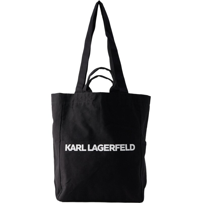 Karl Lagerfeld Nákupní taška černá / bílá