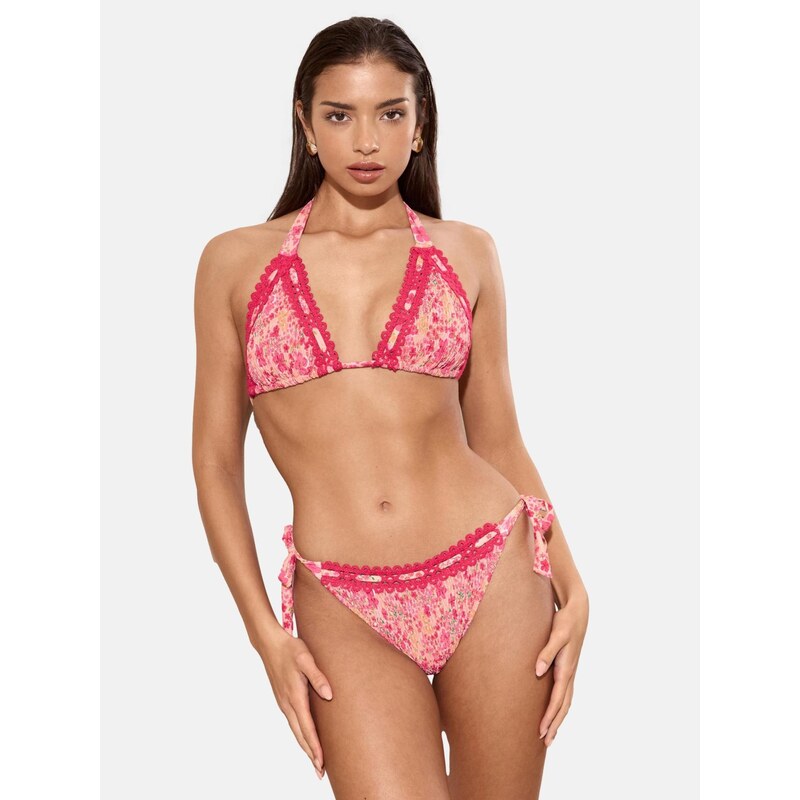 Lipsy Bikiny pastelově oranžová / pink / magenta / světle růžová 114591057