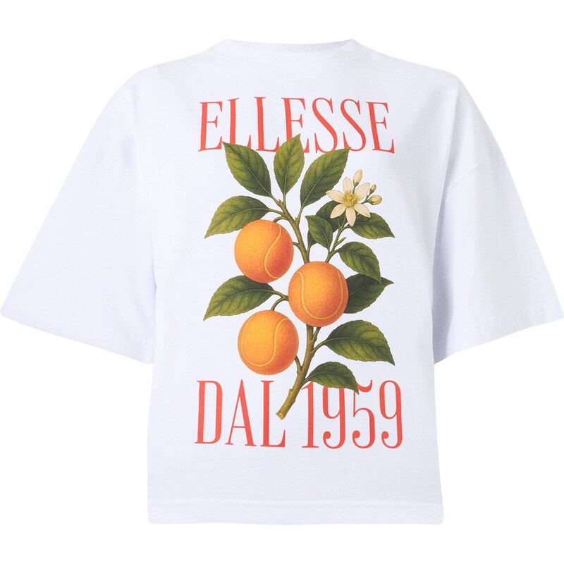 ELLESSE Tričko 1959 citronová / jedle / humrová / bílá 114591126