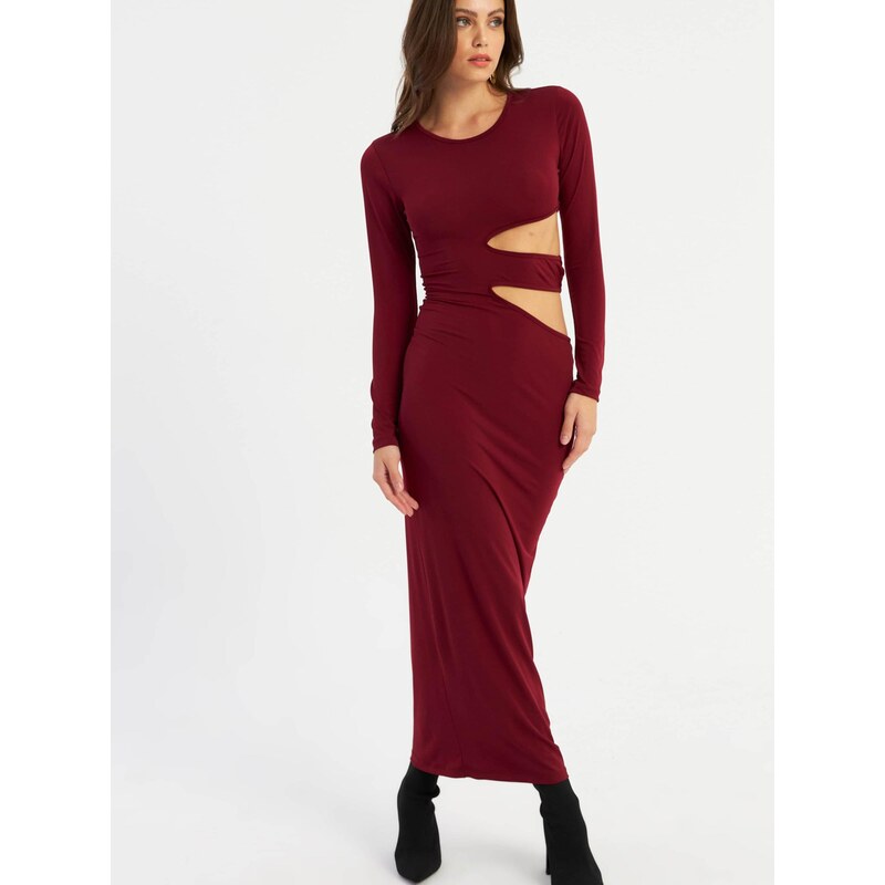 Cool & Sexy Šaty karmínově červené 114591421