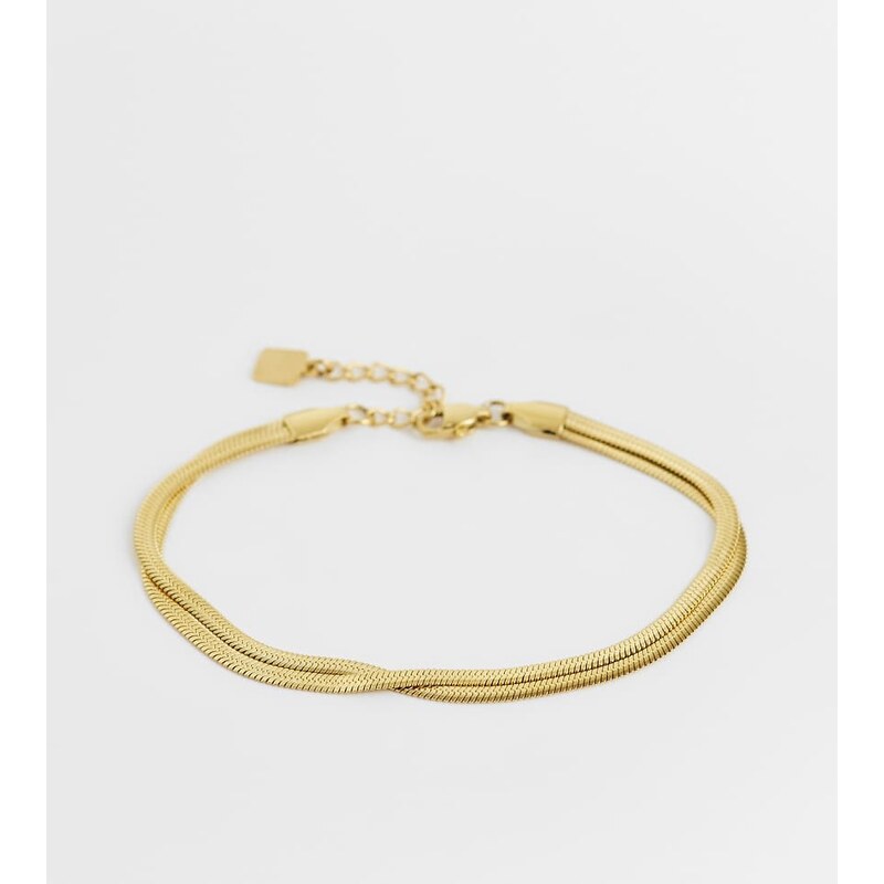 ASOS Curve ASOS DESIGN Curve waterproof stainless steel multi-row 114589567