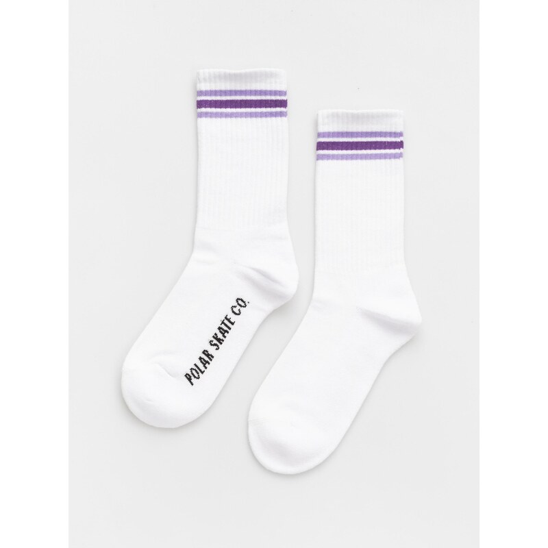 Polar Skate Rib Stripes (white/lavender)fialová