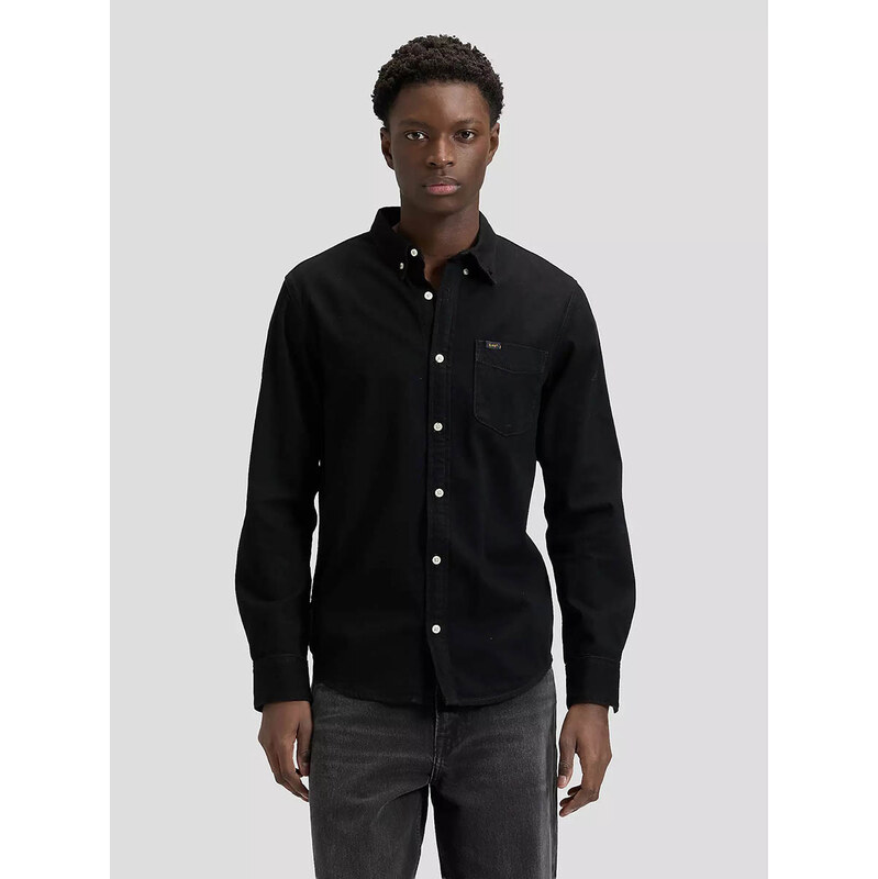 Pánská košile LEE BUTTON DOWN BLACK 112376555