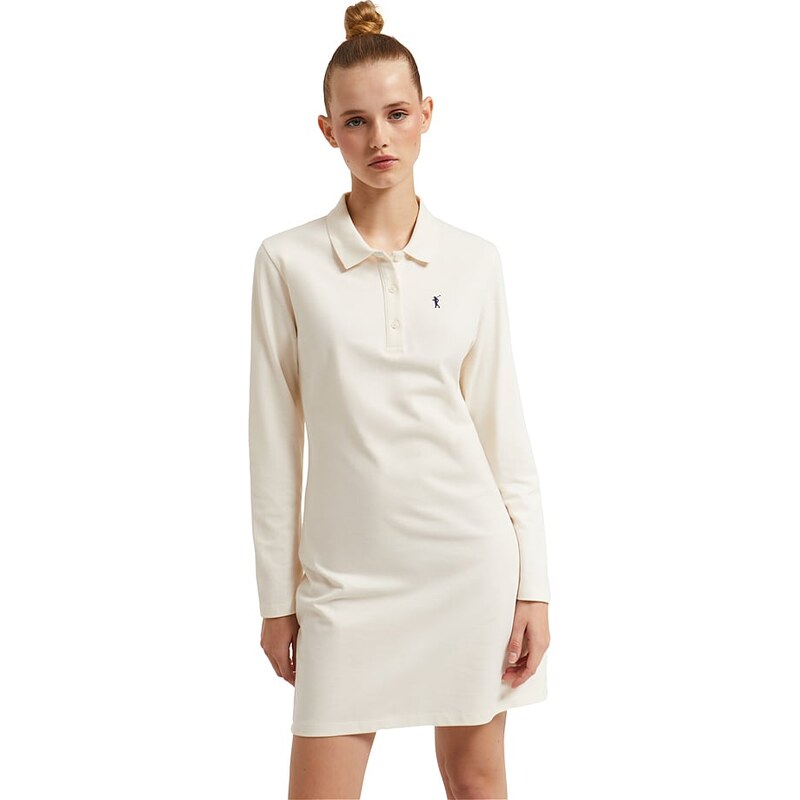Šaty Polo Club Creme 676513 115325586