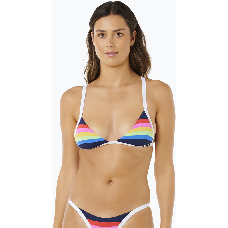 Horní díl plavek Rip Curl Surf Stripe Fixed Tri dark navy