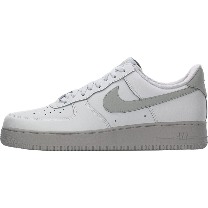 Nike Sportswear Tenisky Air Force 1 07 šedá / bílá