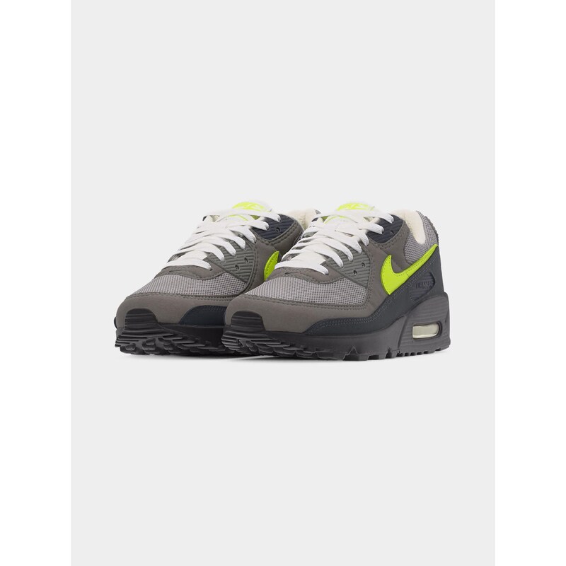 Nike Sportswear Tenisky Air Max 90 šedá / tmavě šedá / světle
