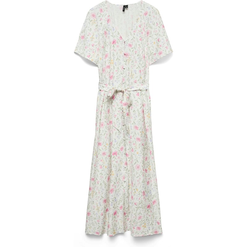 VERO MODA Šaty VMJuliette mix barev / bílá