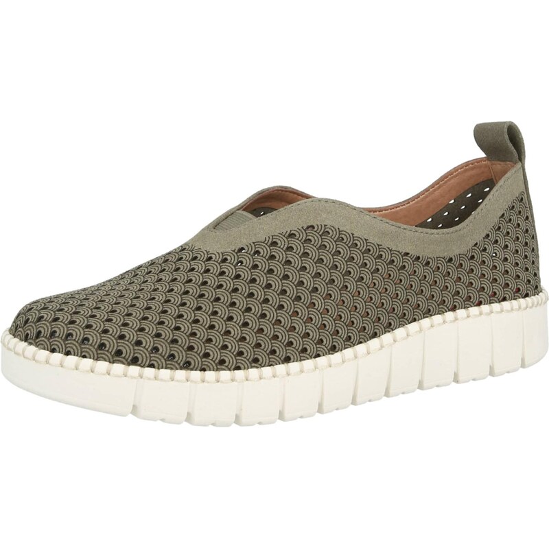 JANA Slip on boty olivová 114599658