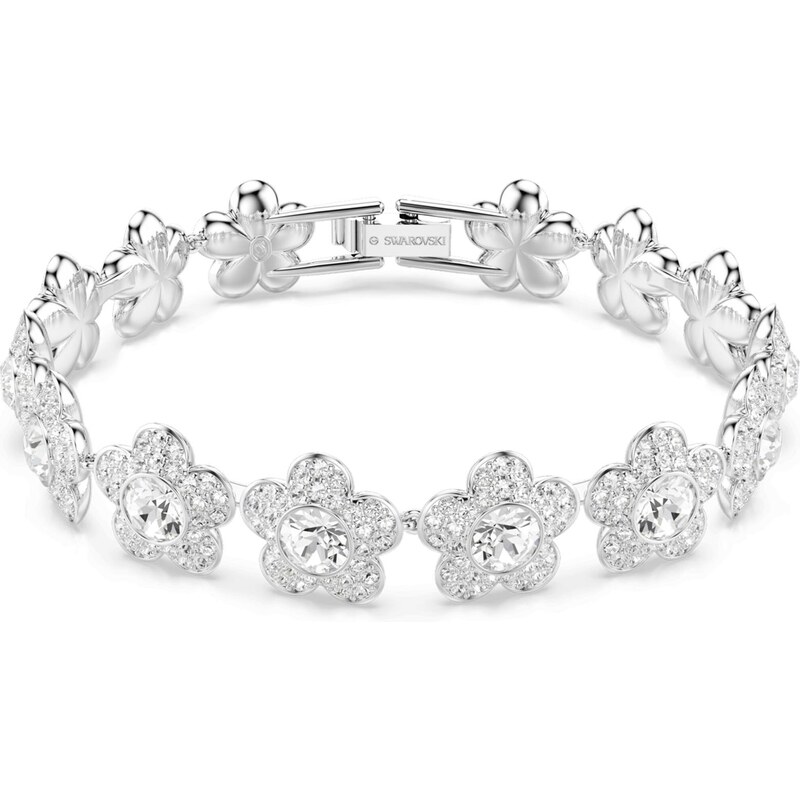 Swarovski Náramek stříbrná / průhledná