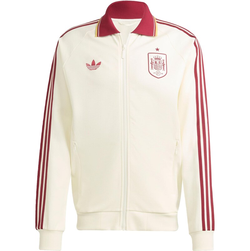 ADIDAS PERFORMANCE Sportovní bunda FEF A OG JK červená / bílá