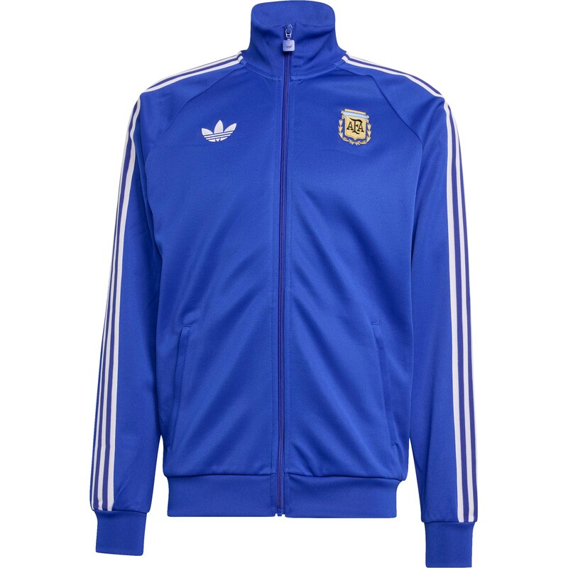 ADIDAS PERFORMANCE Sportovní bunda AFA modrá / žlutá / bílá