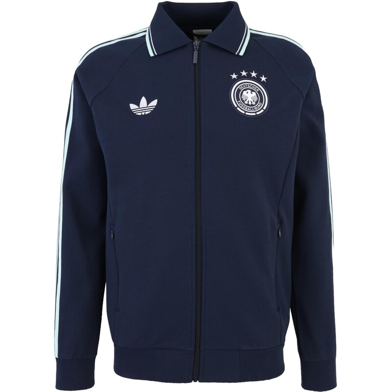 ADIDAS PERFORMANCE Sportovní mikina DFB námořnická modř / bílá