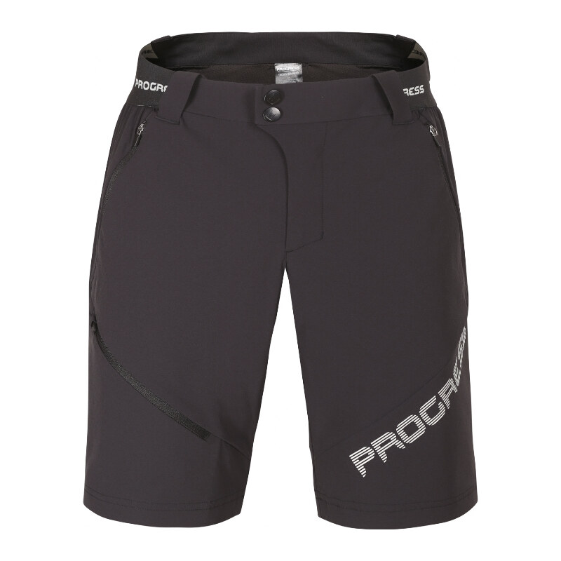 Pánské outdoorové kraťasy PROGRESS Genius Shorts černé