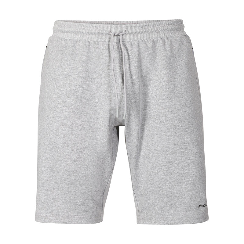 Pánské teplákové kraťasy PROGRESS Symbol Shorts šedý melír