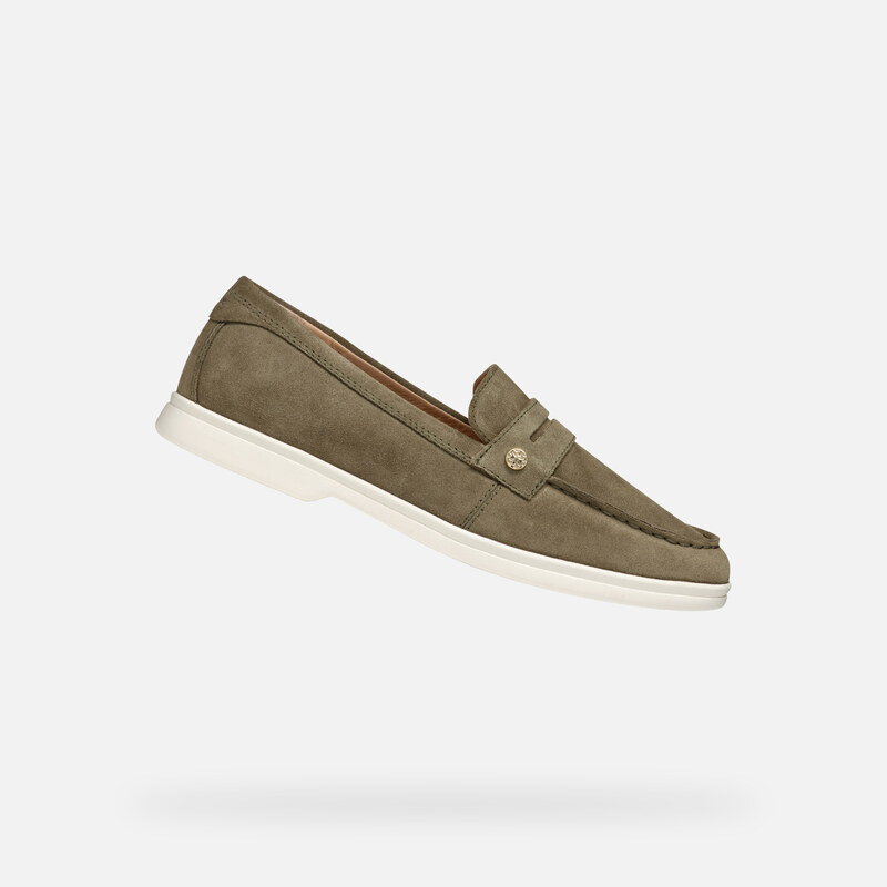 Khaki dámské sandály Geox Xand 3 114603687