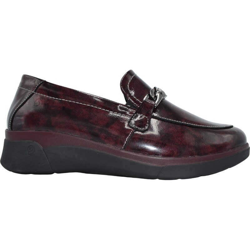 SABATINI dámská mokasína S8300 Naplack Bordeaux 100715347