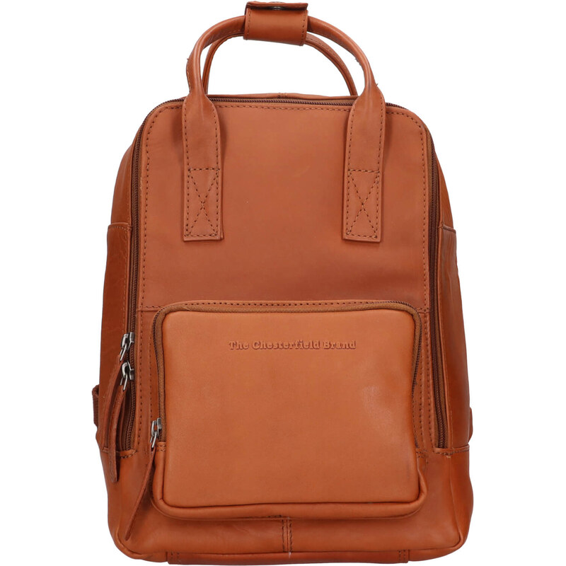 Dámský kožený batoh The Chesterfield Brand Bellary - koňak