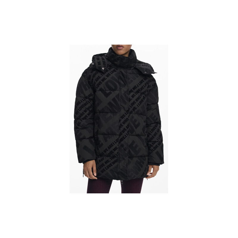 Desigual Giubbotto Donna Nero Černá - XS 114606524