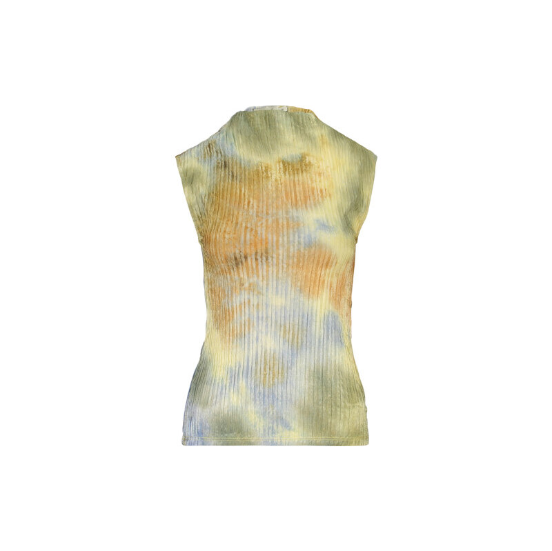 Dámské tričko bez rukávů DESIGUAL - žluté - XL 114607243