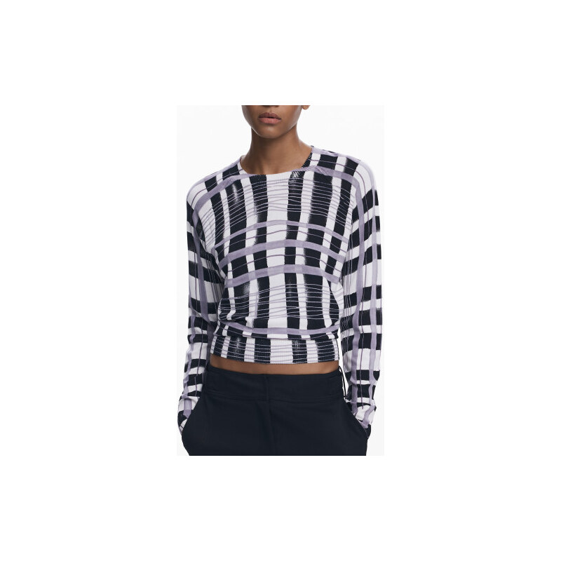 Dámský svetr DESIGUAL - bílý - L 114607359