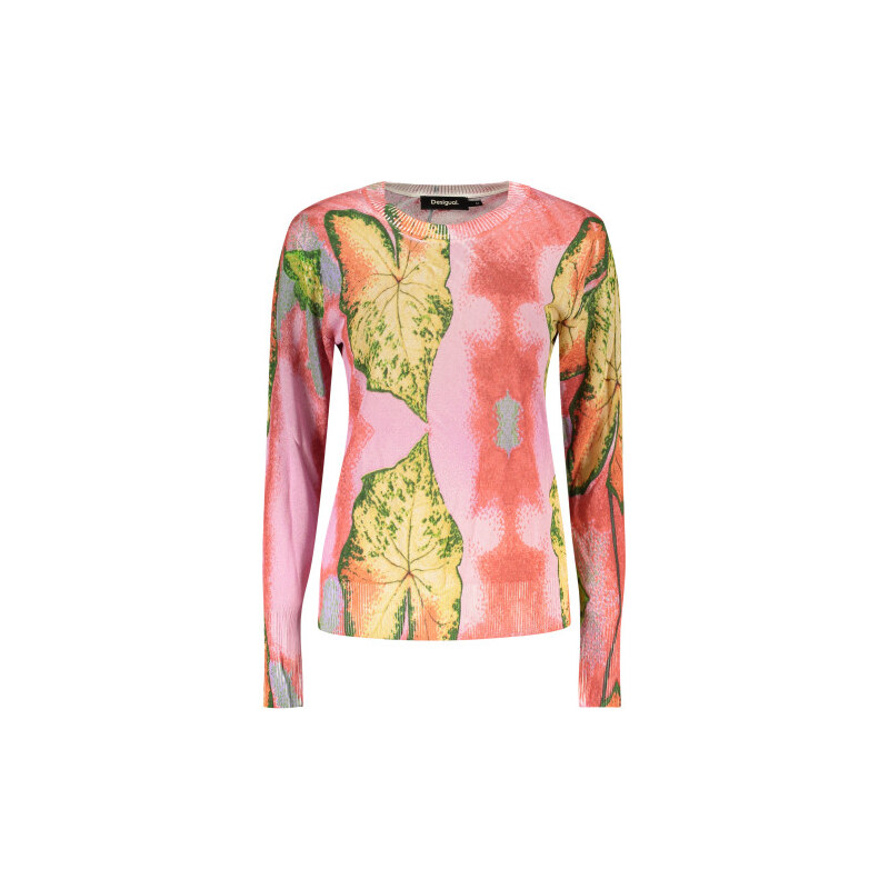 Dámský svetr DESIGUAL - růžový - M 114607376