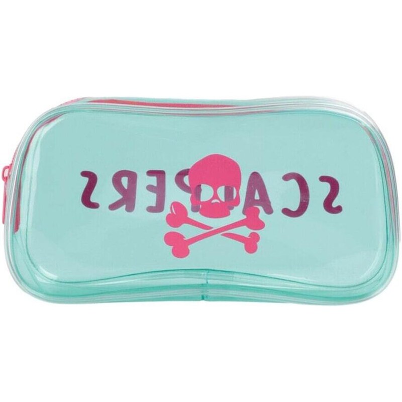 Scalpers Taška aqua modrá / fialová / pink