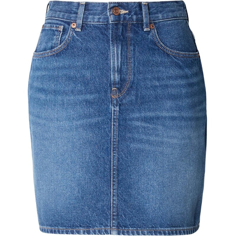 Pepe Jeans Sukně modrá džínovina 114608016