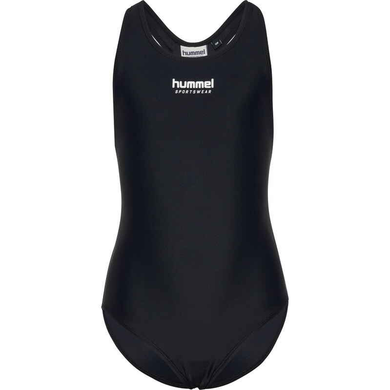 Hummel Sportovní plavky JR Solid černá / bílá
