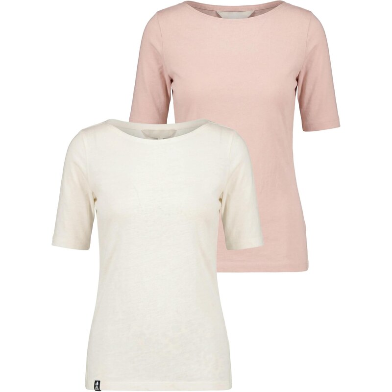 alife & kickin Tričko HildeAK A růžová / offwhite 114608205